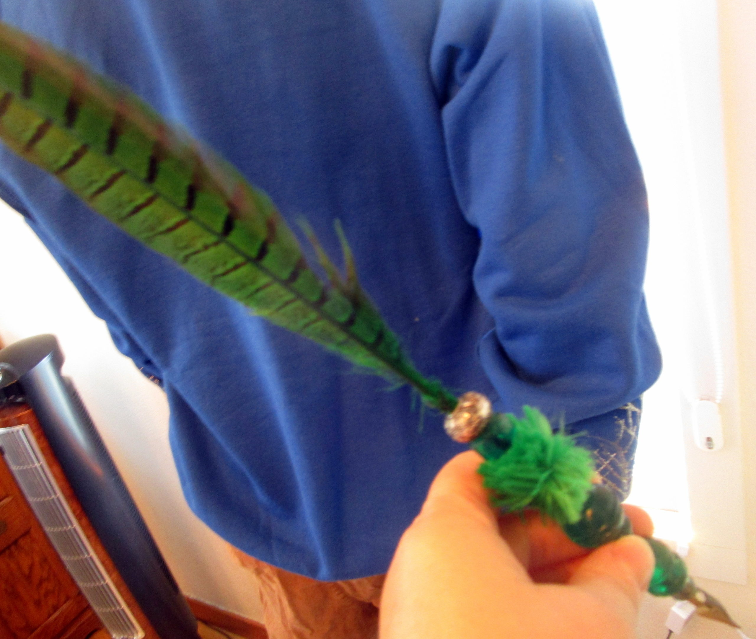 Green Turkey Feather Quill Pen – Objets d'Art & Spirit